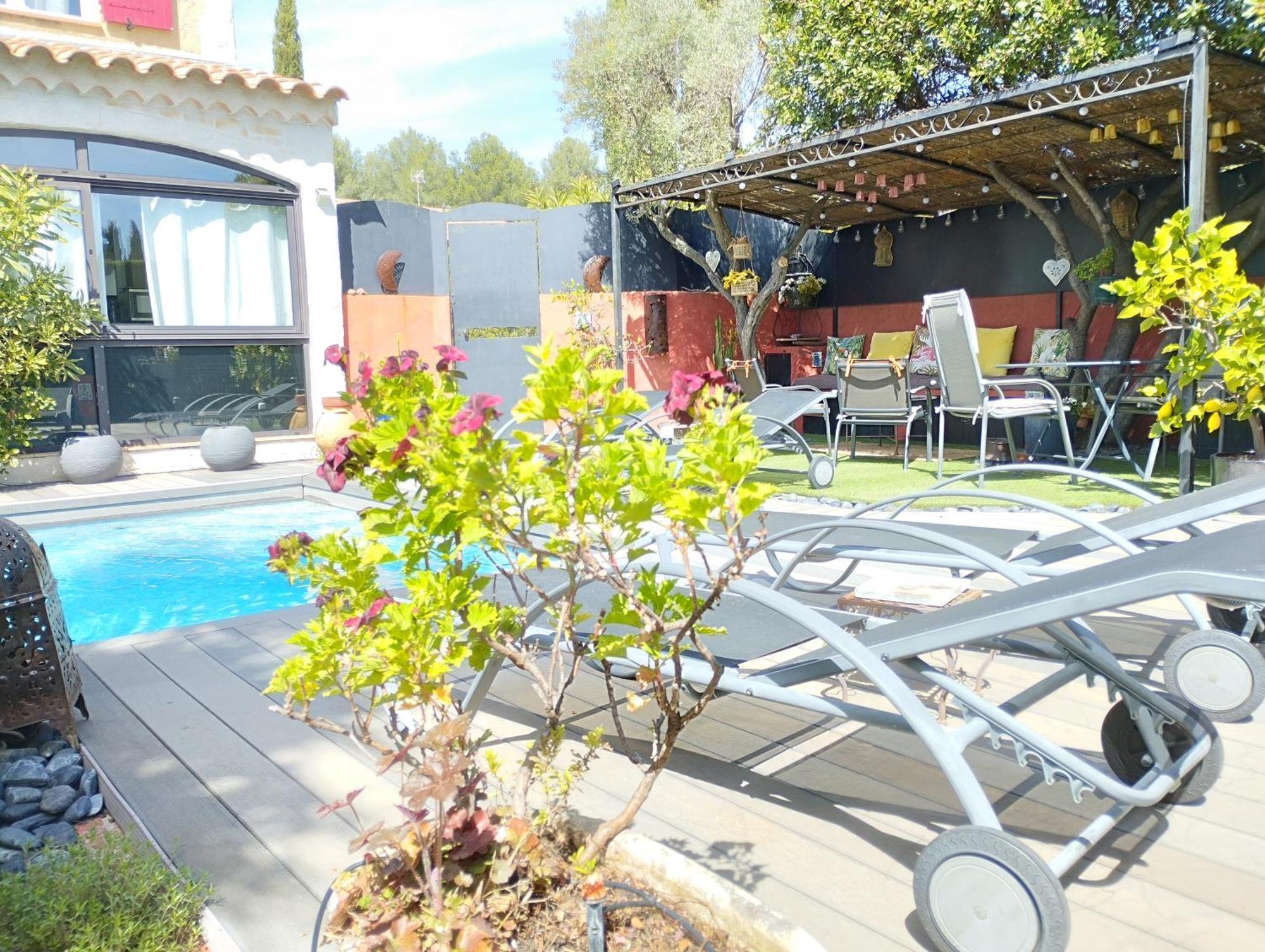 Les Arbousiers Villa ลากาเดียร์-ดาซูร์ ภายนอก รูปภาพ